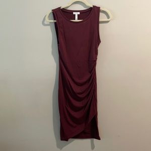Nordstrom Leith Purple shift dress xs